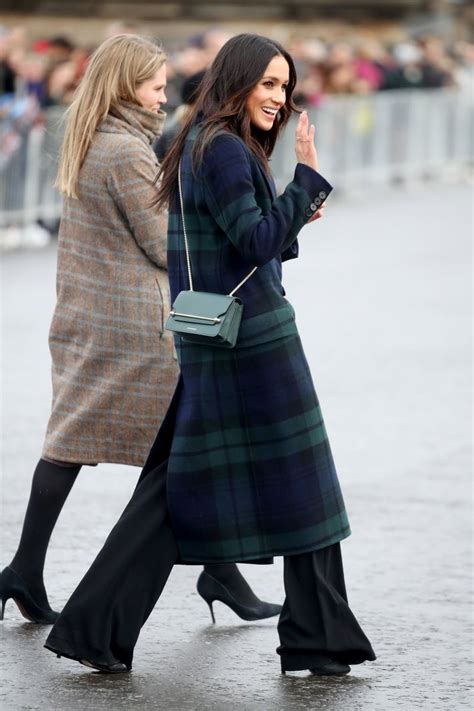 meghan markle tartan burberry coat|Meghan Markle's Tartan Coat .